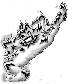 化け火